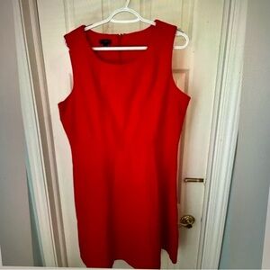 Talbots Red Sleeveless Dress petite XL